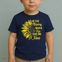 In The Morning When I Rise Give Me Jesus Toddler T-Shirt thumb 2