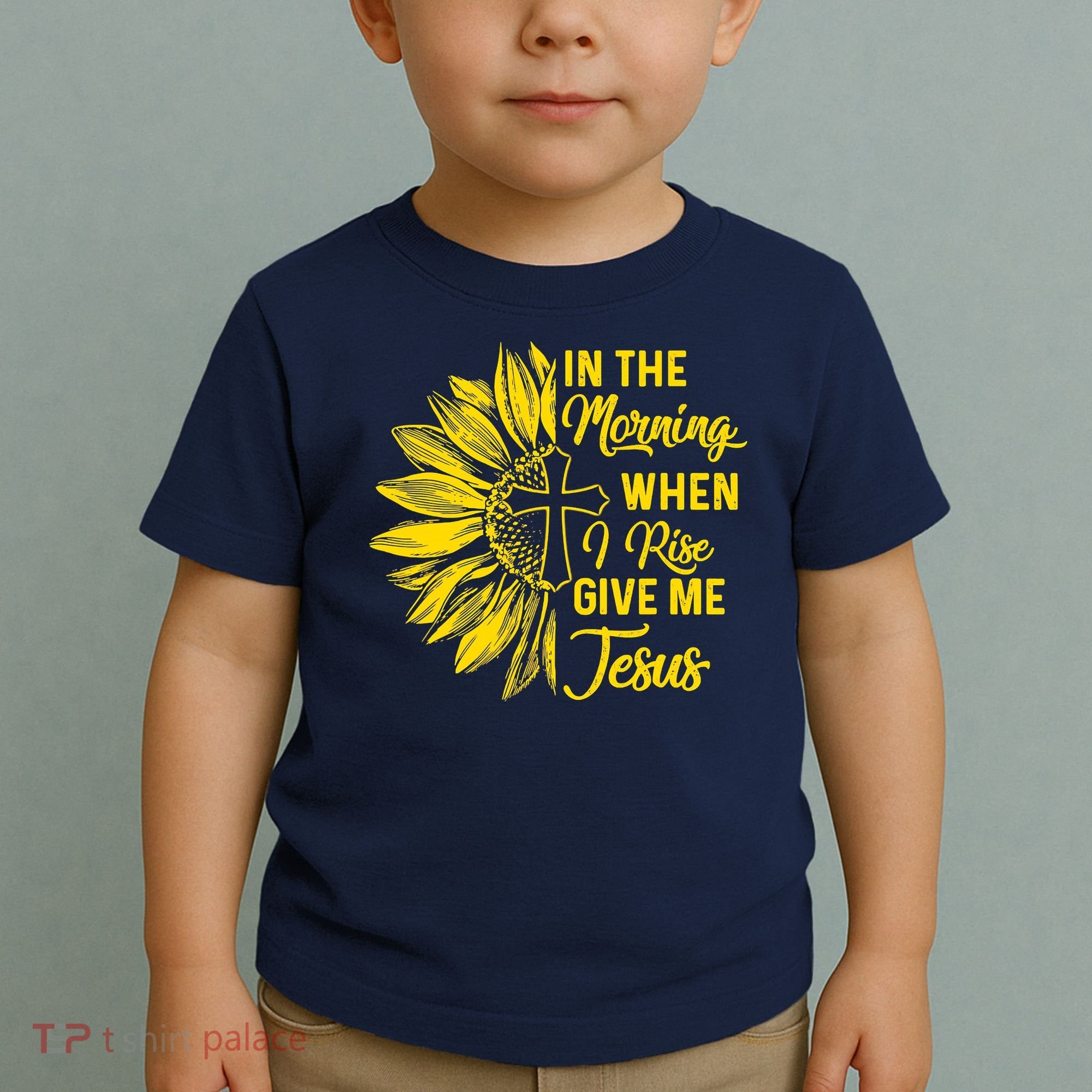 In The Morning When I Rise Give Me Jesus Toddler T-Shirt