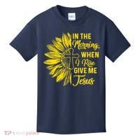 In The Morning When I Rise Give Me Jesus Kids T-Shirt thumb 0