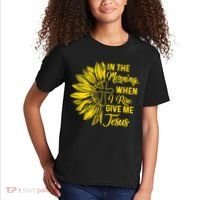 In The Morning When I Rise Give Me Jesus Kids T-Shirt thumb 2