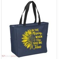 In The Morning When I Rise Give Me Jesus Tote Bag thumb 2
