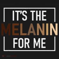 Its The Melanin For Me Melanated Black History Month Women's Hoodie thumb 2