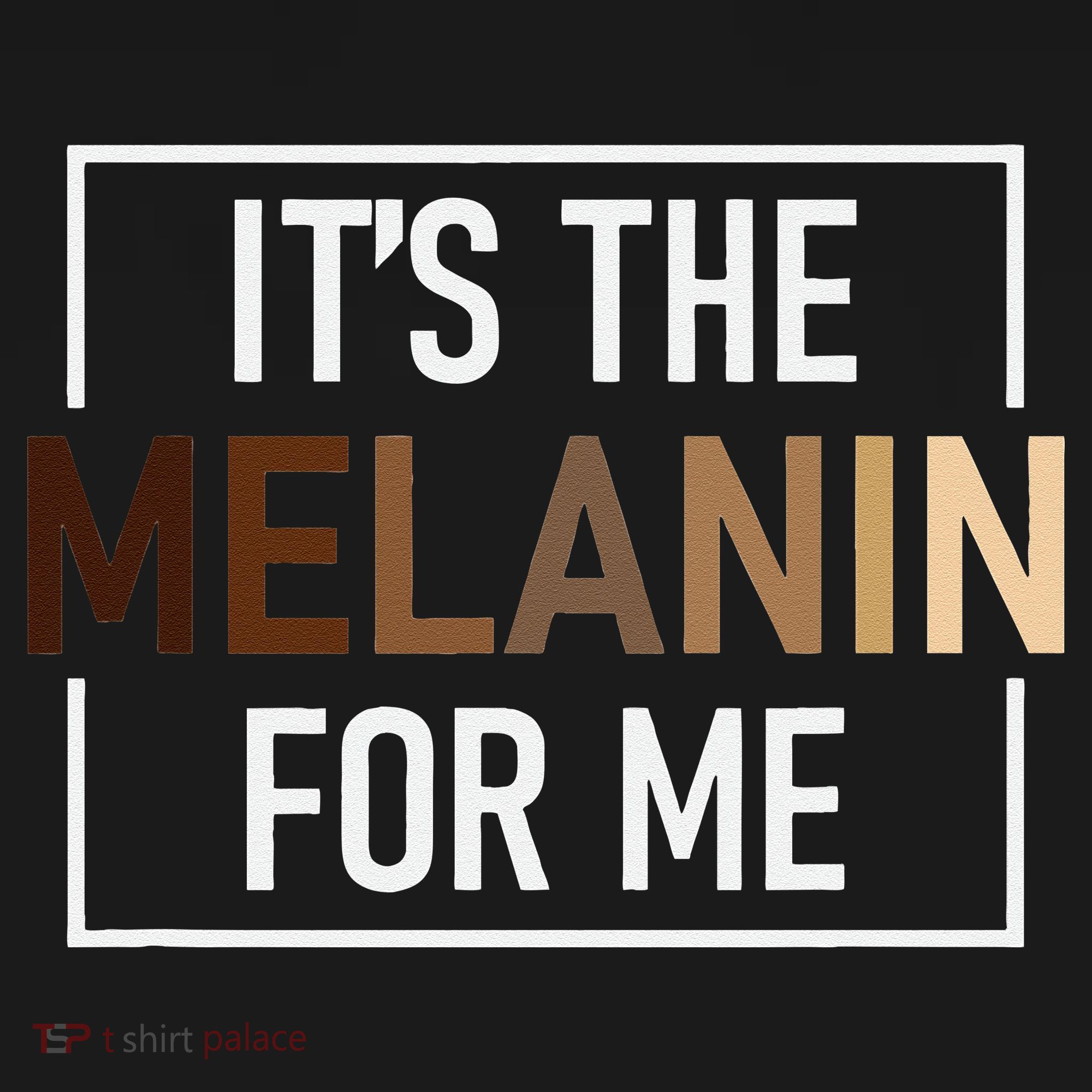 Its The Melanin For Me Melanated Black History Month Women's Hoodie