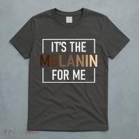 Its The Melanin For Me Melanated Black History Month T-Shirt thumb 5