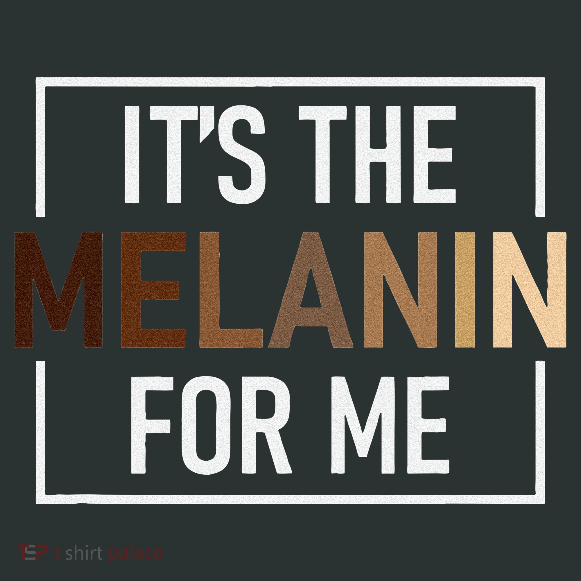 Its The Melanin For Me Melanated Black History Month Kids Sweatshirt