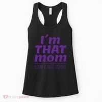 I'm That Mom Sorry Not Sorry Women's Tank Top thumb 0