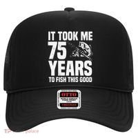 It Took Me 75 Years To Fish This Good 75th Birthday Party Hat thumb 0
