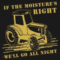 If The Moisture's Right Funny Farmer Tractor Kids Long Sleeve Shirt thumb 2