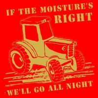 If The Moisture's Right Funny Farmer Tractor Santa Hat thumb 1
