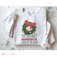 It's The Most Wonderful Time Of The Year Christmas Holiday Sweatshirt thumb 2