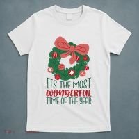 It's The Most Wonderful Time Of The Year Christmas Holiday T-Shirt thumb 5