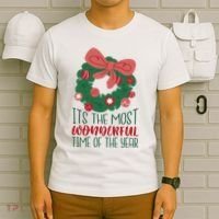 It's The Most Wonderful Time Of The Year Christmas Holiday T-Shirt thumb 6