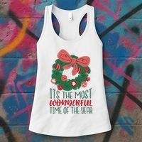 It's The Most Wonderful Time Of The Year Christmas Holiday Women's Tank Top thumb 3