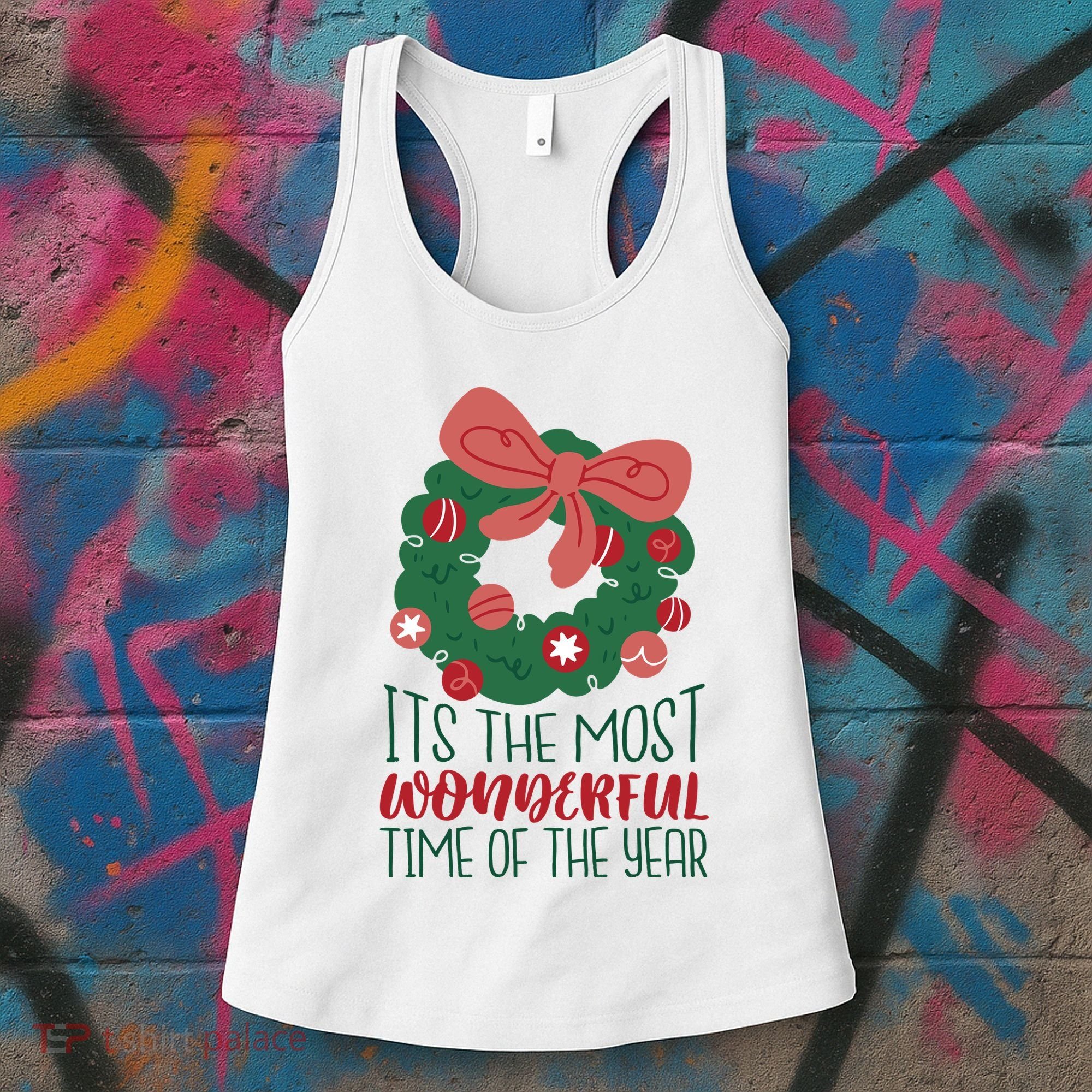 It's The Most Wonderful Time Of The Year Christmas Holiday Women's Tank Top