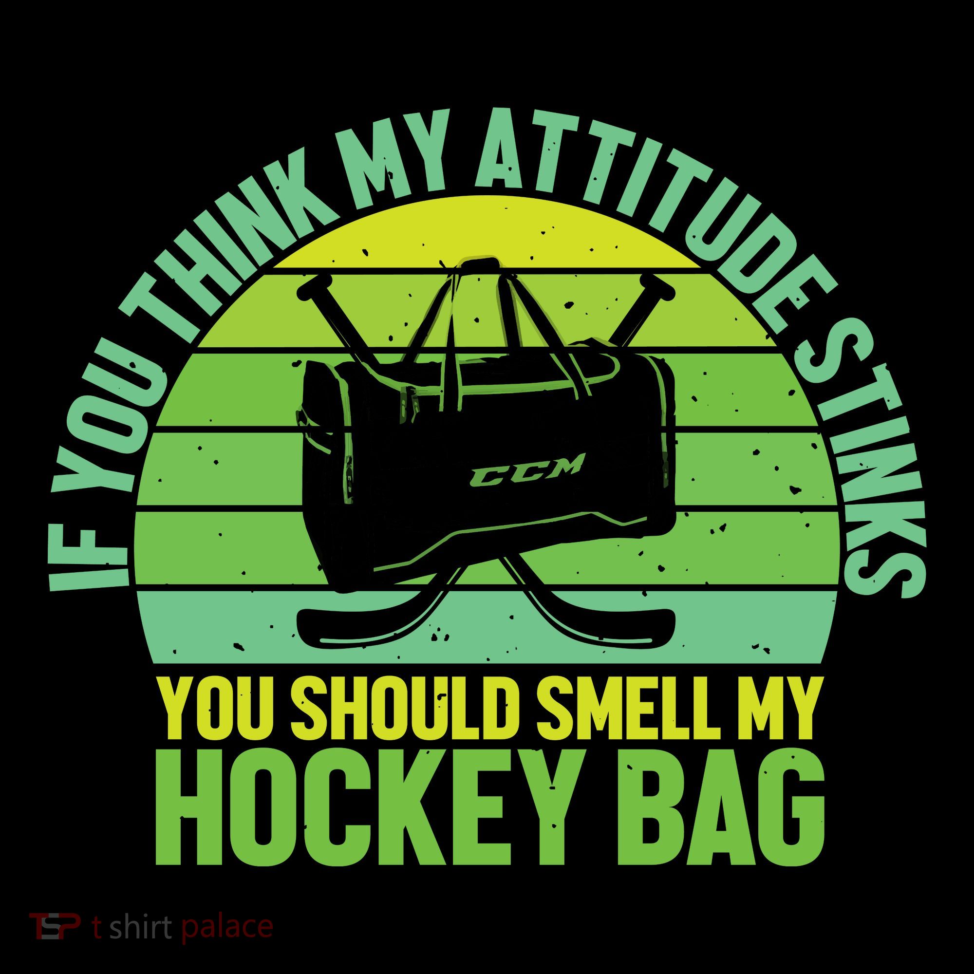 If Think My Attitude Stinks You Should Smell My Hockey Bag Coffee Mug