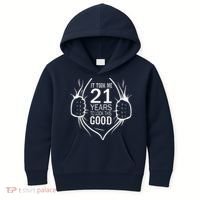 It Took Me 21 Years To Look This Good Gift For 21st Birthday Kids Hoodie thumb 0