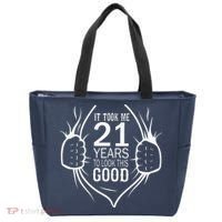 It Took Me 21 Years To Look This Good Gift For 21st Birthday Tote Bag thumb 0