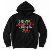 It's The Most Wonderful Time Of The Year Cute Christmas Hoodie thumb 0