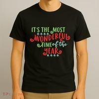 It's The Most Wonderful Time Of The Year Cute Christmas T-Shirt thumb 3