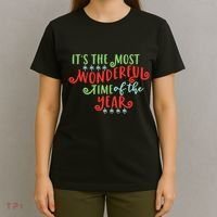 It's The Most Wonderful Time Of The Year Cute Christmas T-Shirt thumb 4