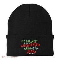 It's The Most Wonderful Time Of The Year Cute Christmas Beanie thumb 0