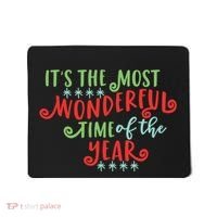 It's The Most Wonderful Time Of The Year Cute Christmas Mousepad thumb 0