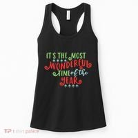 It's The Most Wonderful Time Of The Year Cute Christmas Women's Tank Top thumb 0