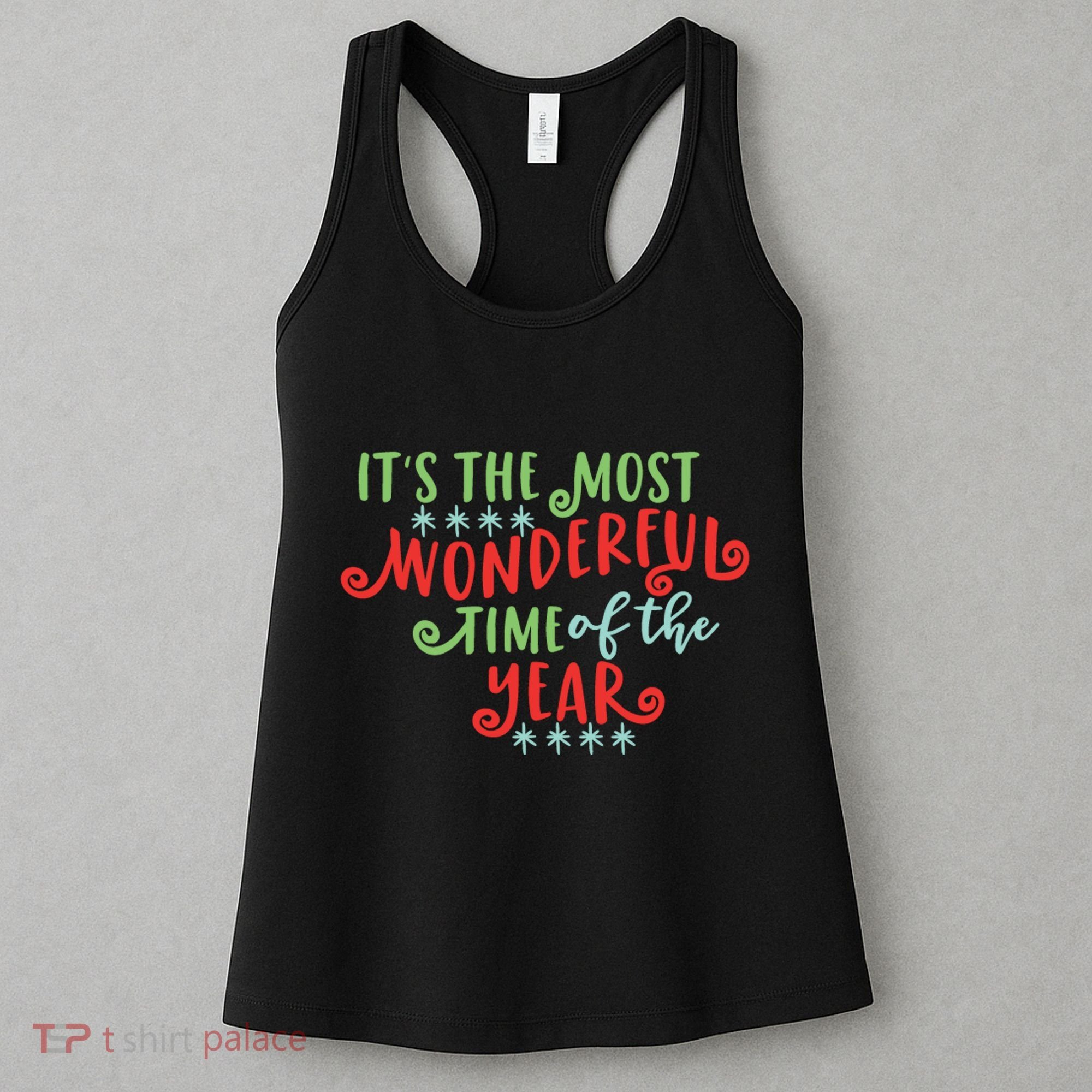 It's The Most Wonderful Time Of The Year Cute Christmas Women's Tank Top