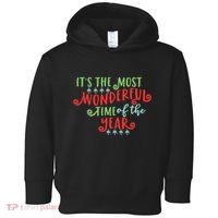 It's The Most Wonderful Time Of The Year Cute Christmas Toddler Hoodie thumb 0