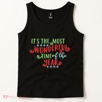 It's The Most Wonderful Time Of The Year Cute Christmas Tank Top thumb 2