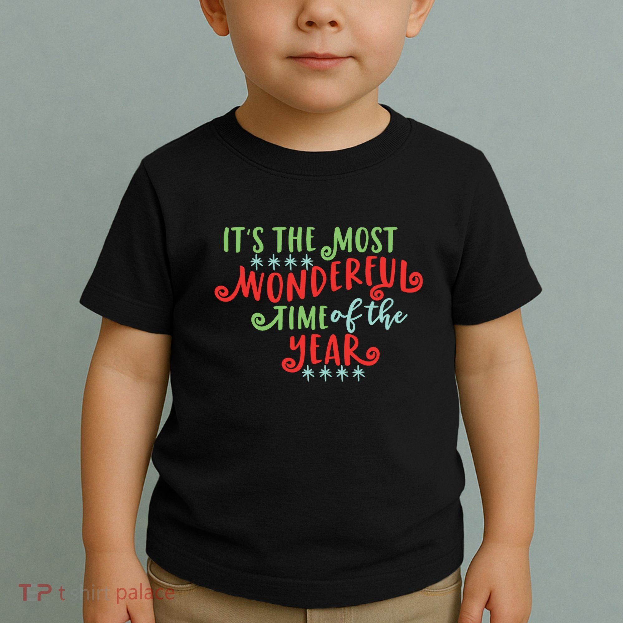 It's The Most Wonderful Time Of The Year Cute Christmas Toddler T-Shirt