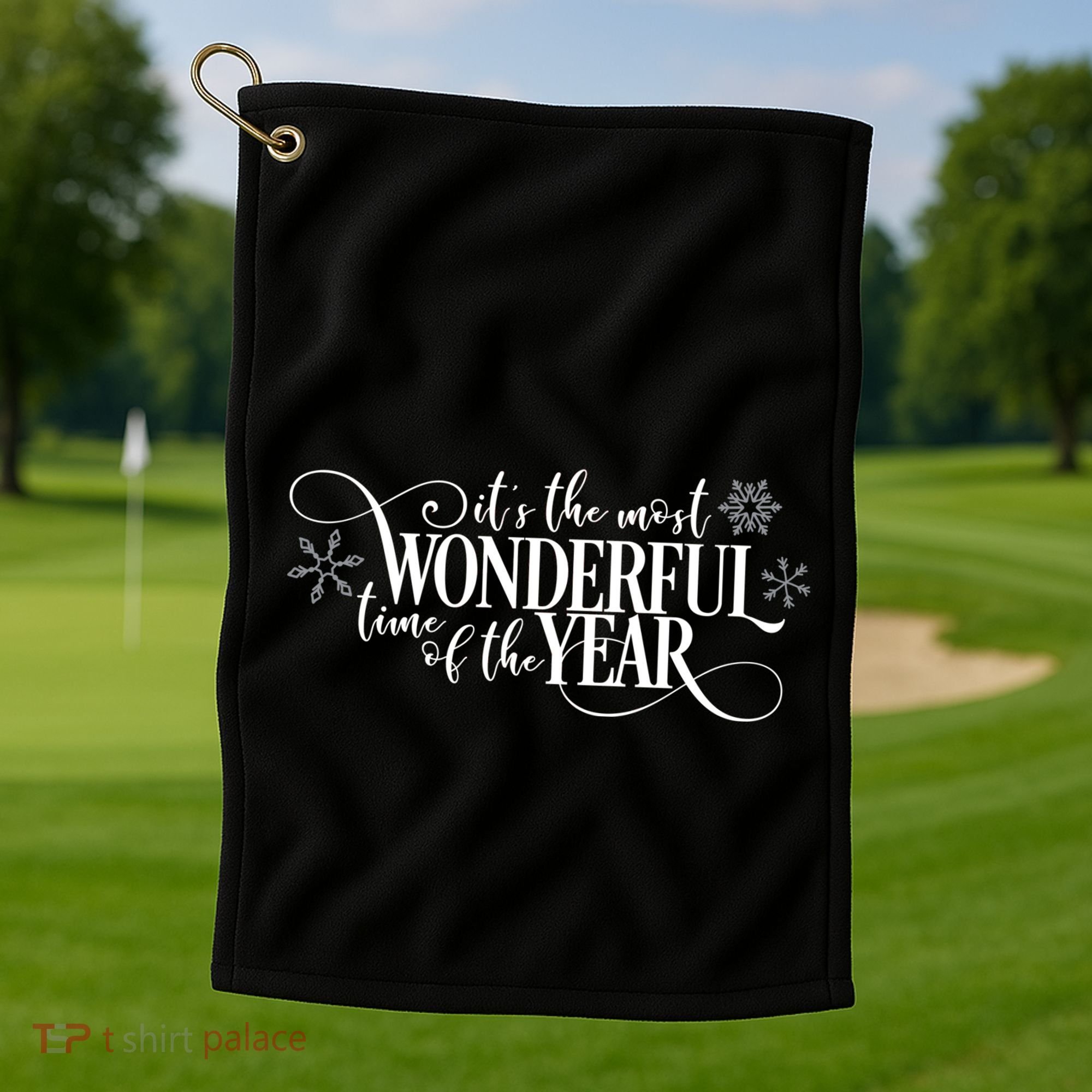 It's The Most Wonderful Time Of The Year Golf Towel