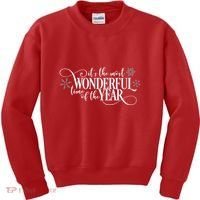 It's The Most Wonderful Time Of The Year Kids Sweatshirt thumb 0