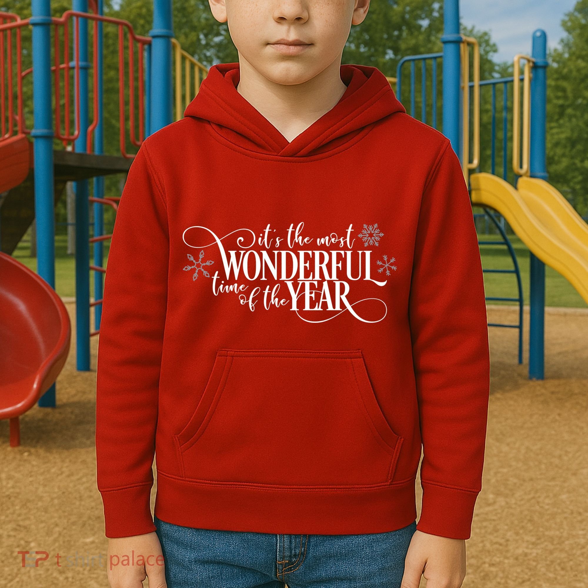 It's The Most Wonderful Time Of The Year Kids Hoodie