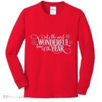 It's The Most Wonderful Time Of The Year Kids Long Sleeve Shirt thumb 0