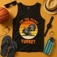 I'm The Mama Turkey Tank Top thumb 4