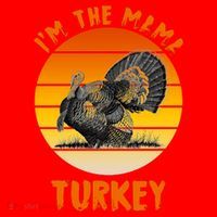 I'm The Mama Turkey Santa Hat thumb 1