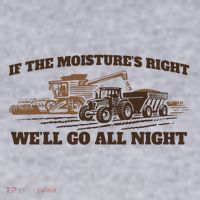 If The Moistures Right WeLl Go All Night Women's Sweatshirt thumb 2