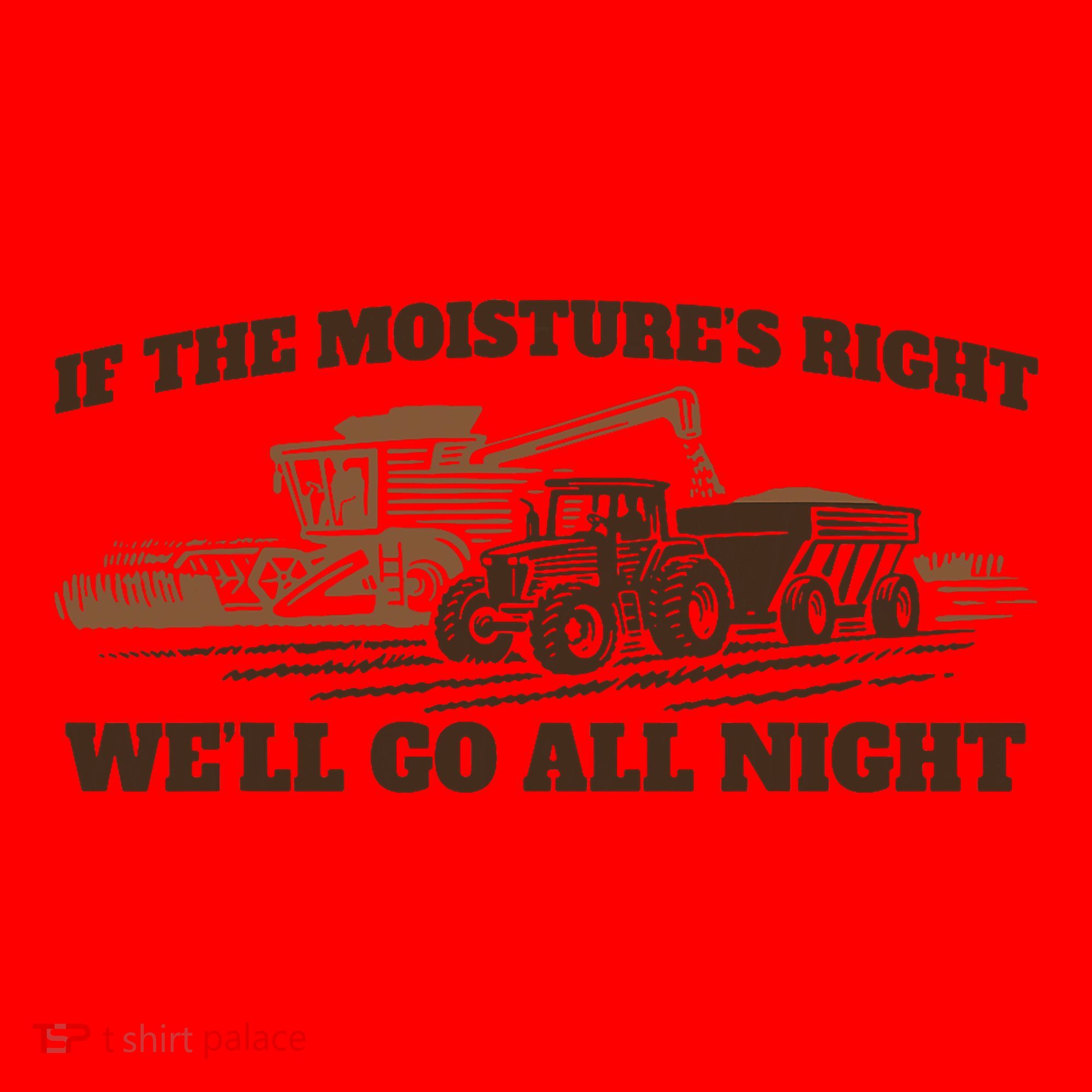 If The Moistures Right WeLl Go All Night Santa Hat