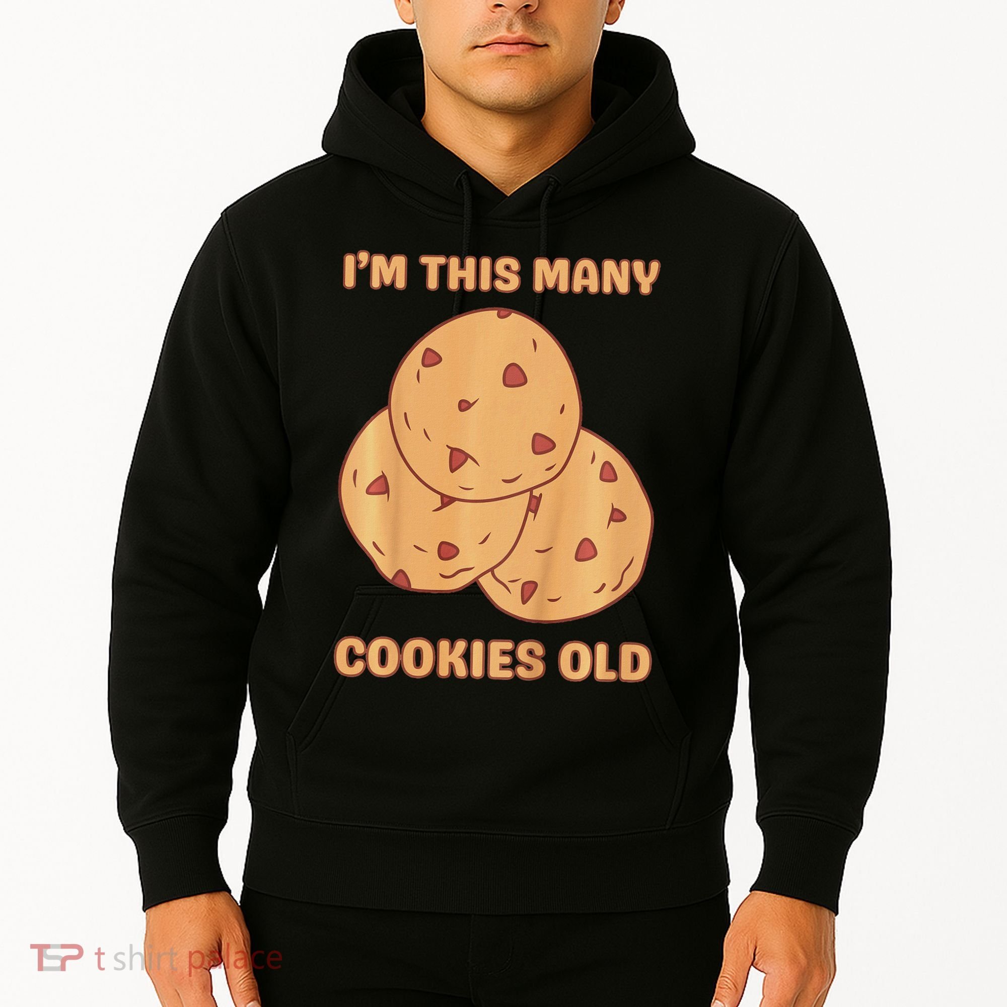 I'm This Many Cookies Old Cookie 3rd Birthday 3 Years Old Hoodie