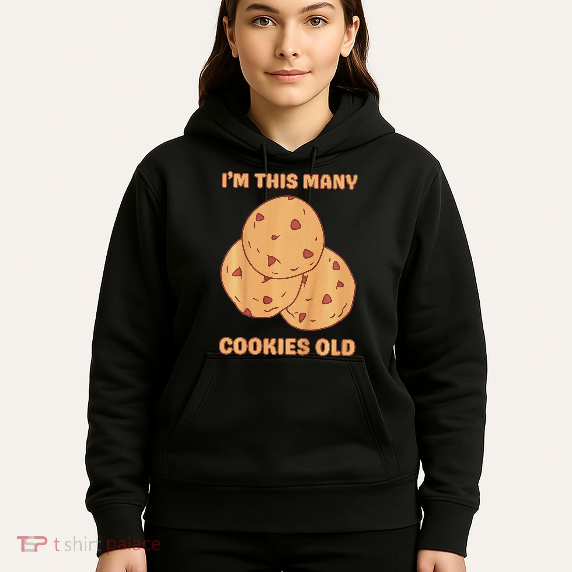 I'm This Many Cookies Old Cookie 3rd Birthday 3 Years Old Hoodie