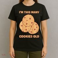 I'm This Many Cookies Old Cookie 3rd Birthday 3 Years Old T-Shirt thumb 4