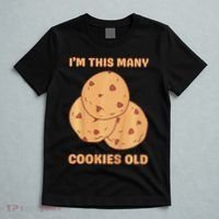 I'm This Many Cookies Old Cookie 3rd Birthday 3 Years Old T-Shirt thumb 5