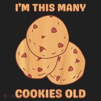 I'm This Many Cookies Old Cookie 3rd Birthday 3 Years Old Beanie thumb 2