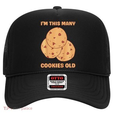 I'm This Many Cookies Old Cookie 3rd Birthday 3 Years Old Hat