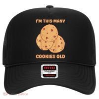 I'm This Many Cookies Old Cookie 3rd Birthday 3 Years Old Hat thumb 0