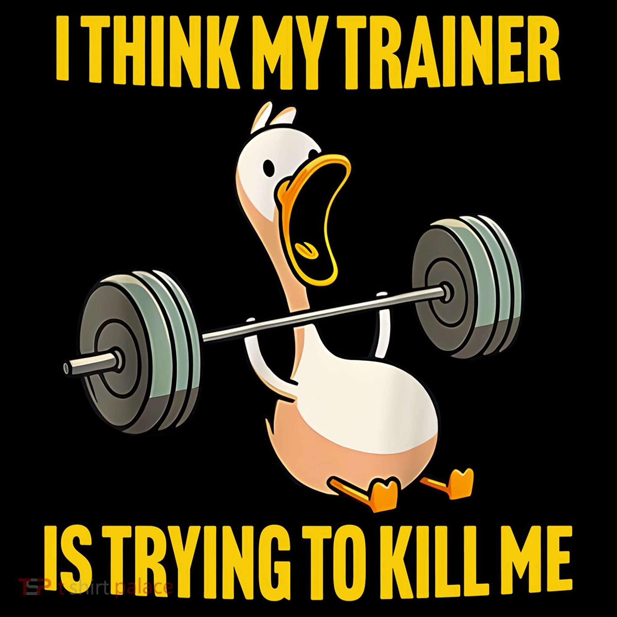 I Think My Trainer Is Trying To Kill Me Funny Workout Gym Women's Hoodie