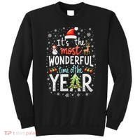 ItS The Most Wonderful Time Of The Year Xmas Christmas Tree Sweatshirt thumb 0