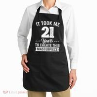 It Took Me 21 Years Masterpiece 21st Birthday 21 Years Old Apron thumb 2