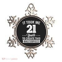 It Took Me 21 Years Masterpiece 21st Birthday 21 Years Old Ornament thumb 0